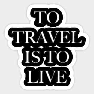 TRAVEL Sticker